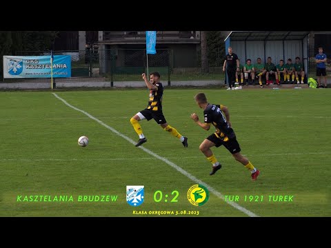 Kasztelania Brudzew- Tur 1921 Turek 0:2,  klasa okręgowa, 3.09.2023, gole
