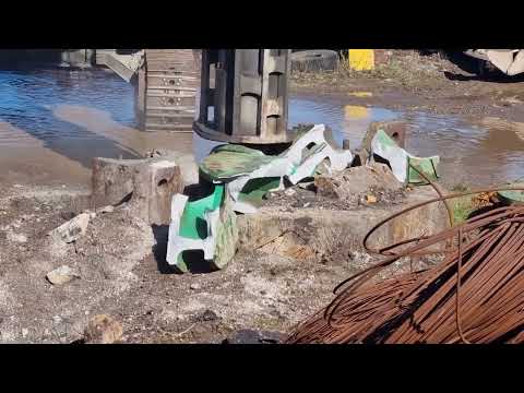 Impeller casting chrome - 30% - Broken by Fractum model 250WC