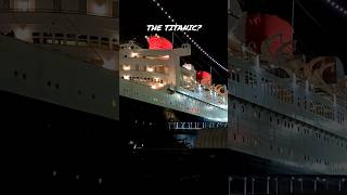 Staying overnight on... the Titanic?! World's most haunted ship is now a hotel👻 #cruise #cruising