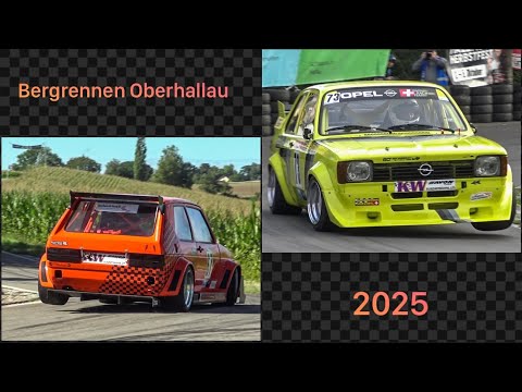 Bergrennen Oberhallau 2025 Best of//Hillclimb//Tourenwagen Festival//Action from the Track