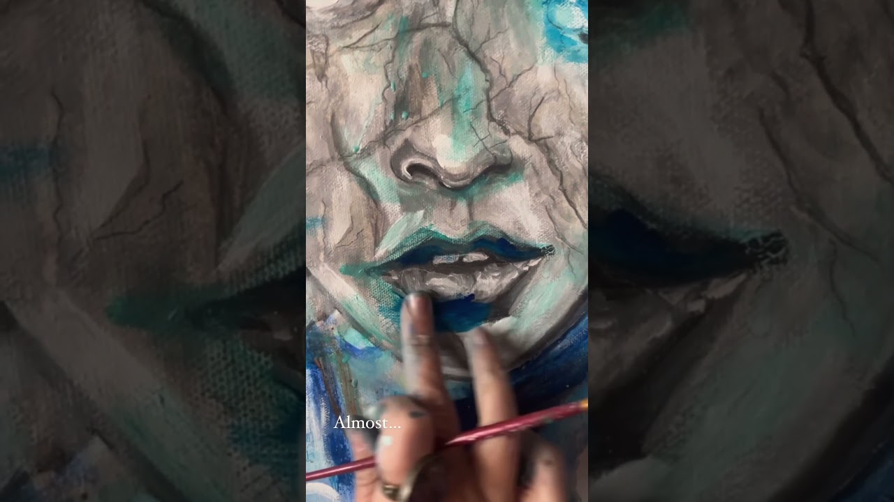 Medusa in progress mix media art #painting #mixmediaart #medusa #snake #oilpaintingart #art