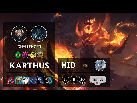Karthus Mid vs Galio - BR Challenger Patch 10.15