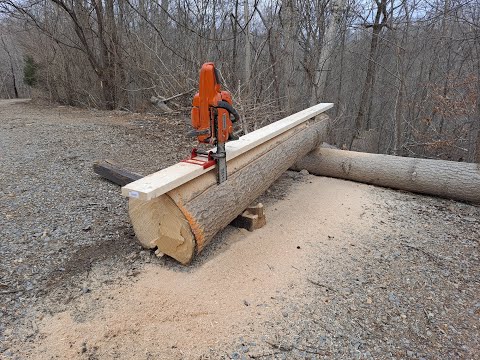 Chainsaw Mill Cutting Guide
