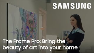 Samsung The Frame Pro: Bring the beauty of art into your home