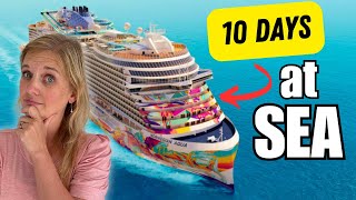 Is 10 Days at Sea Too Long? What REALLY Happens on a Transatlantic Cruise? (NCL Aqua)