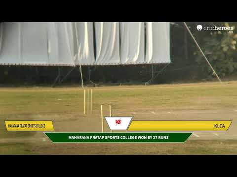 KLCA vs MahaRana Pratap Sports College live cricket match | SHRI GURCHARAN DAS TAANGRI MEMORIAL U-19