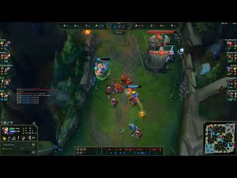 ezreal vs veigar lane segment