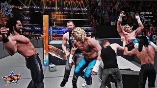 DEAN AMBROSE 2018 RETURN MOD! Feat. Shield Double Powerbomb w/ Seth Rollins! (WWE 2K18 Mods)