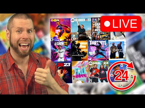 24 Hour Live Gaming Stream