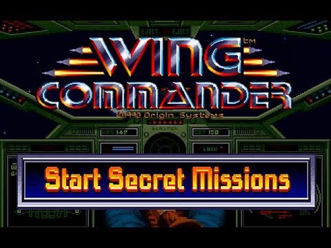 Wing Commander: The Secret Missions (PC/DOS) 1-4 missions, 1990, ORIGIN Systems