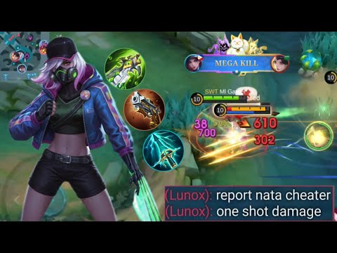 Natalia Best Build 2025 🔥 Top 1 Global Gameplay & One Hit Combo | MLBB