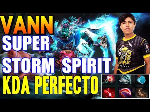 VanN nos demuestra su nivel con STORM SPIRIT | RANKED 9K | DOTA 2