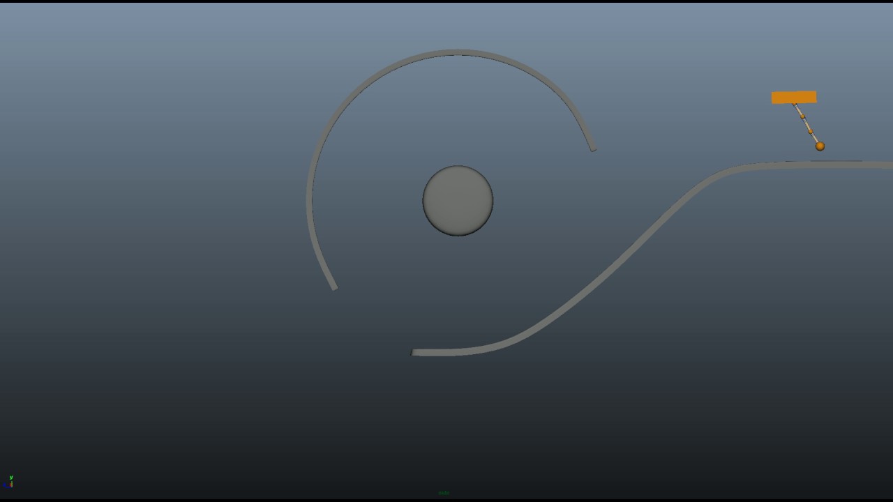 AnimationMentor animation assignment: Pendulum