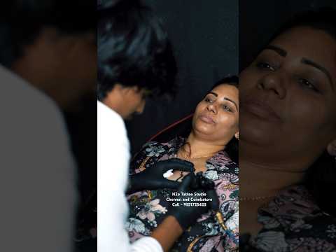Peacock Tattoo Done at H2o Tattoo Studio ❤️ #tattoo #h2otattoo #trending #viral #reels #love #tamil