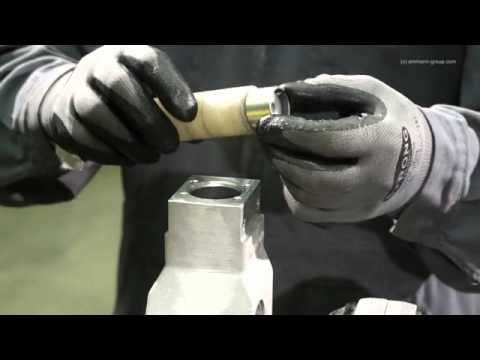 Ammann Vibratory Plate Service Video - APR 3020 Tiller head exchange