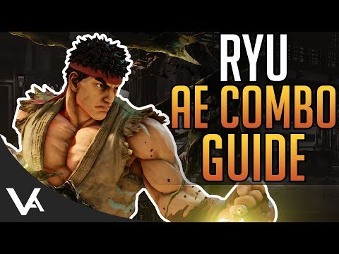 SFV - Ryu Combos For Arcade Edition! New Basic BNB & V-Trigger Combos For Street Fighter 5