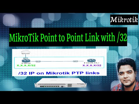 MikroTik Point to Point Link with /32 IP