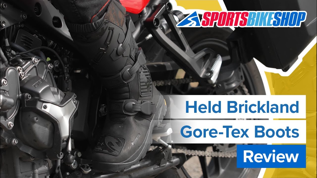 Held Brickland Gore-Tex Leather Boots - Brown Video