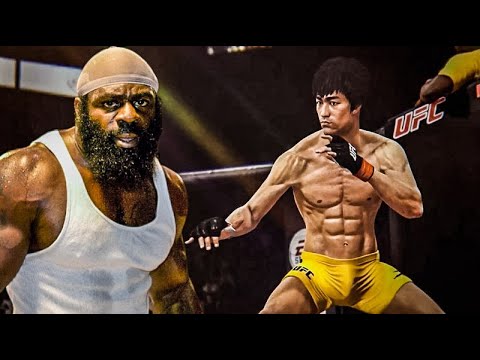 BRUCE LEE VS KIMBO SLICE | UFC 4 BRUTAL FIGHT | UFC 4 | UFC 4 2022 | EA SPORTS UFC 4