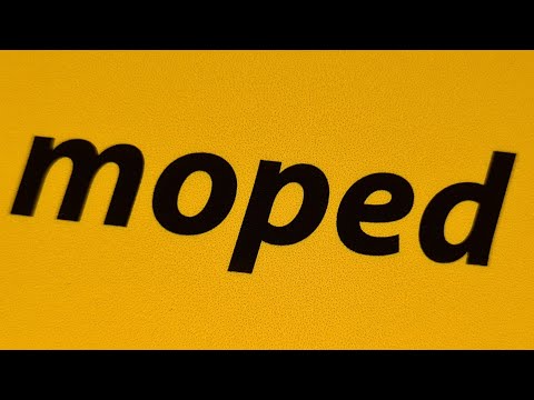 The word "MOPED" was invented in SWEDEN!
