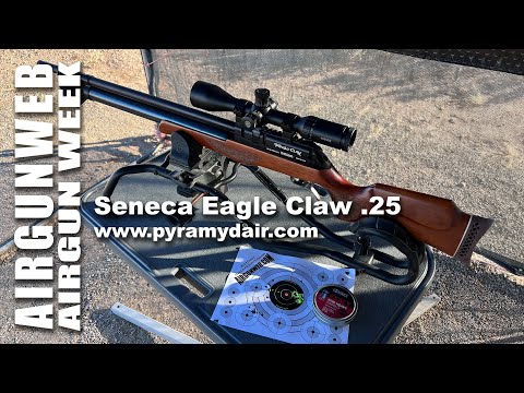 AIRGUN WEEK 2022 - Seneca Eagle Claw .25 Caliber - Awesome HUNTING PCP!