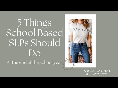 Back To School Speech Solutions Found