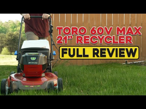 Is this the End of Gas Mowers? Toro 60v Max 21 Recycler Review