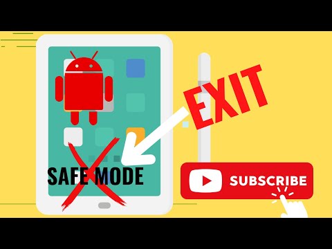 Best technique to remove Safe Mode underneath of screen tablet lenovo Tab M8 3rd gen TB-8506F how to