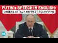 English Speech Putin Orders Attack On Western Tech Giants Microsoft Zoom Strangle Them Russia