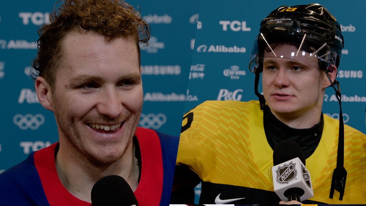 Matthew Tkachuk & Tim Stützle on USA vs. Germany