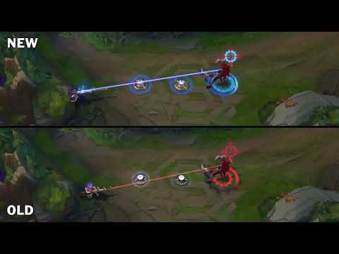 Caitlyn Visual Update Old and New Comparison | League of Legends