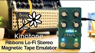 Video thumbnail for Kinotone Audio Ribbons Lo-Fi Stereo Magnetic Tape Emulator by Pedal of the Day