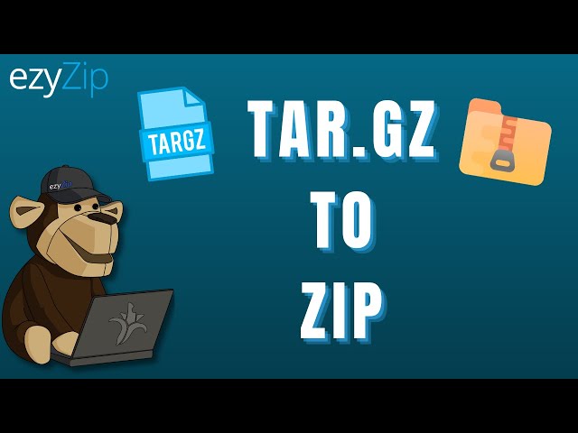 How to Convert TAR.GZ to ZIP (Simple Guide)