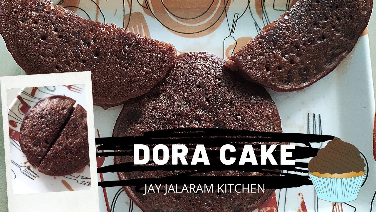 Chocolate Dora Cake  Made With only 3 ingredients, Sweet Dish, Chocolaty Dish  