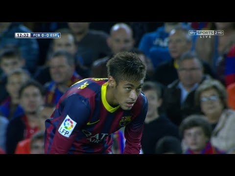 Neymar Vs Espanyol (H) La Liga 13-14 | HD 1080i