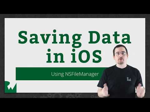 The NSFileManager - Saving Data in iOS - raywenderlich.com