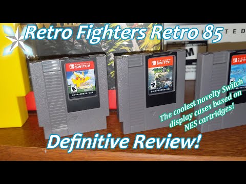 Retro Fighters Retro 85 Review: Neat Novelty Display Cases For Switch Games!