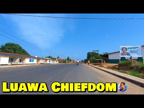 Welcome To LUAWA CHIEFDOM-KAILAHUN 🇸🇱 Sierra Leone Roadtrip 2023 - Explore With Triple-A