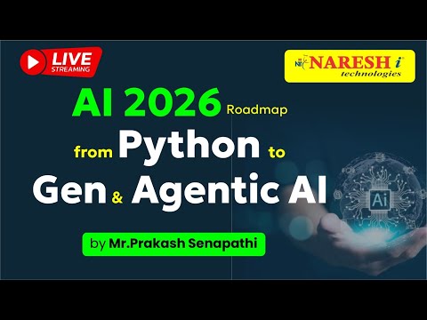 AI 2026 Roadmap | From Python to Generative & Agentic AI | Naresh IT