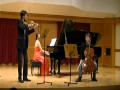Merry Christmas Mr. Lawrence - Piano Trio (Live)