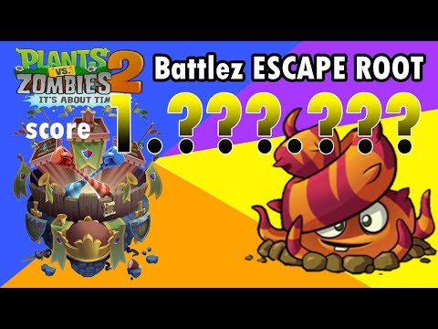 Battlez ESCAPE ROOT Score over 1.000 K -   Plants vs Zombies 2