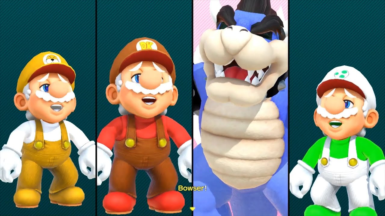 Super Mario Party MOD: Bowser vs ALL MARIO (Mario Party Mode)