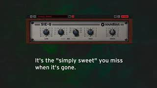 Video thumbnail for Sie-Q - Simply Sweet EQ by soundtoys