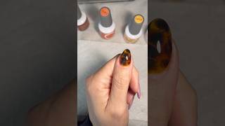 Tortoise shell nails #tortoise #nailart #nail #fypシ゚viral