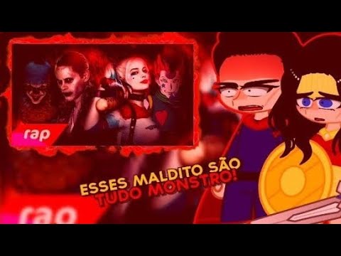 🎭[Liga da justiça] React ( Circo dos horrores 2 ) [NERD HITS]🎭|#012|