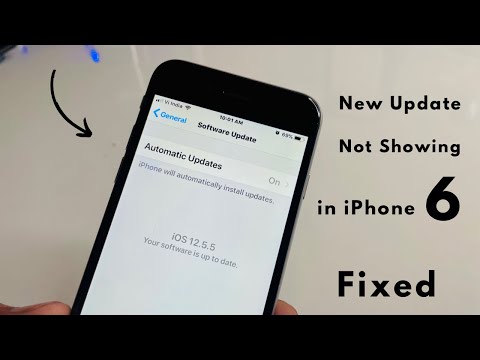 Update not showing in iPhone 6 - Fixed || How to update iPhone 6 on letest software update