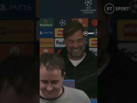 Jurgen Klopp does a Scouse accent at press conference 😂