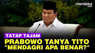Download lagu Tatapan Tajam Prabowo Tanya Dana ke Tito: Mendagri Apa Benar Begitu? Betul? mp3
