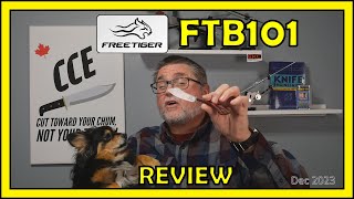 SHORT (for this channel) Review of the FreeTiger FTB101 - A Little Fixed Blade