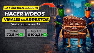 ✅ Cómo Hago Videos Virales de Arrestos con IA en YouTube (Tutorial 2026 Paso a Paso)